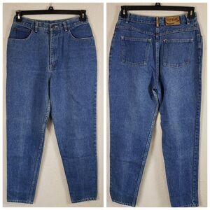 Vintage Rare Coca-Cola Size 14 Jeans Women’s Blue Denim Coke Pants Collector 80s
